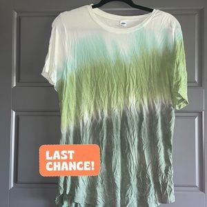 Old Navy Luxe Tye Dye Top